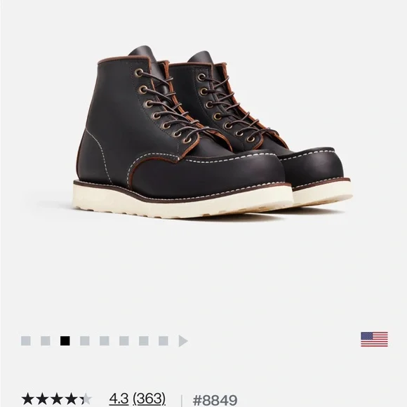 New Red Wing Shoes CLASSIC MOC Men’s 6” Boot - Picture 1 of 7